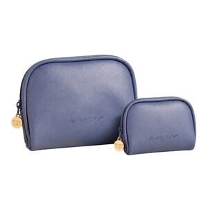 Lot 2 Mary Kay Purple Cosmetic Bag, Small and Medium